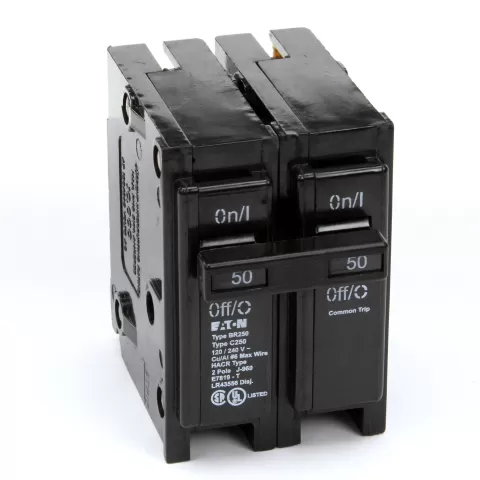 BR225 EATON "BR" 25AMP TWO POLE
CIRCUIT BREAKER 