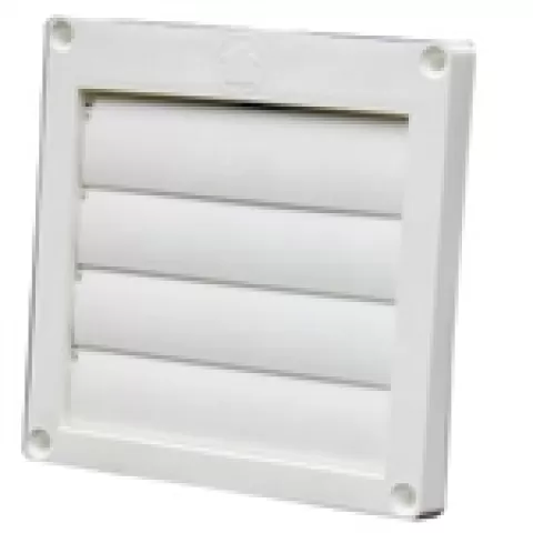 110286 4" WHITE PLASTIC DRYER VENT
W/O PIPE 
