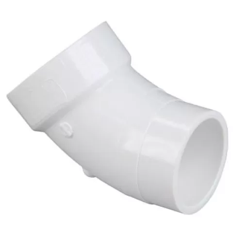323-3410 3" PVC 45DEG STREET ELBOW