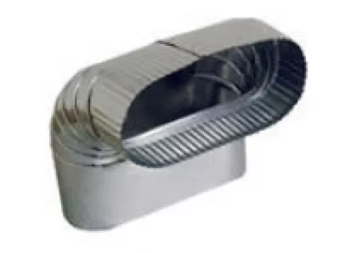 7" OVAL TO OVAL VERTICAL 90DEG
ELBOW #6033-7