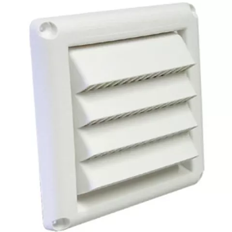 110751 4" WHITE FRESH AIR INTAKE 
