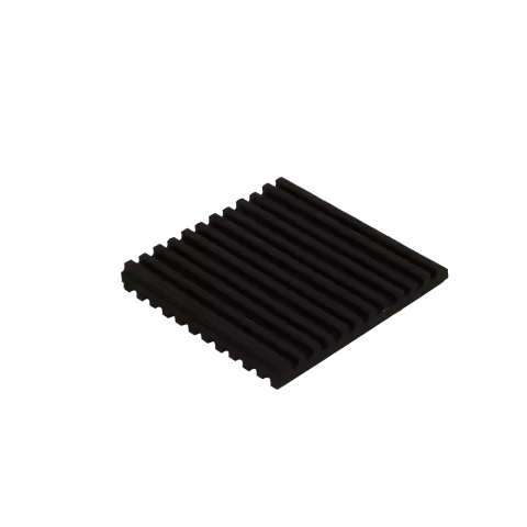 MP-2 2"X2"X3/8" ALL RUBBER PAD
