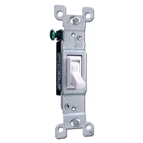 16571 15AMP 120V STANDARD TOGGLE
SWITCH WHITE