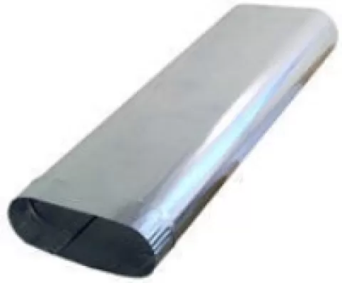 6"X100" OVAL PIPE #OP100-6
