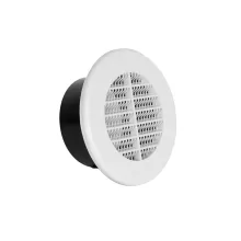 4" WHITE DUCT SOFFIT VENT W/DAMPER
#UEVD4