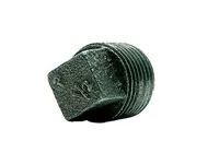 1/2" SQ HEAD BLK MALL PLUG 