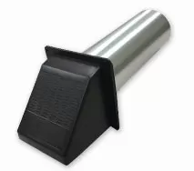 4" BROWN WIDE MOUTH EXHAUST HOOD
W/GUARD #111384