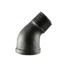 1/2" BLK MALL 45DEG STREET ELBOW