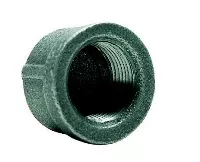 1/2" BLK MALL CAP