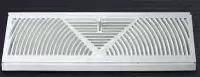 MFB18W 18" BASEBOARD DIFFUSER WHITE